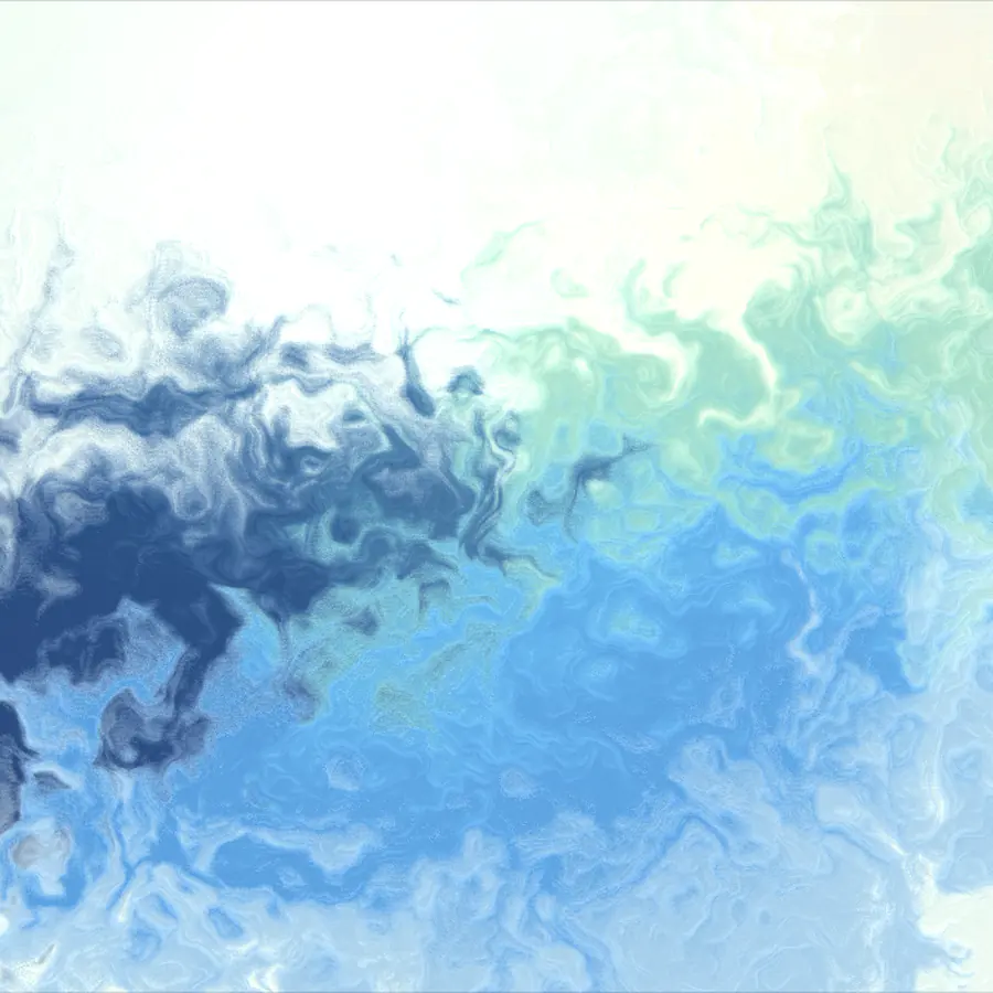 The Mint Marble preset: veined green and white.